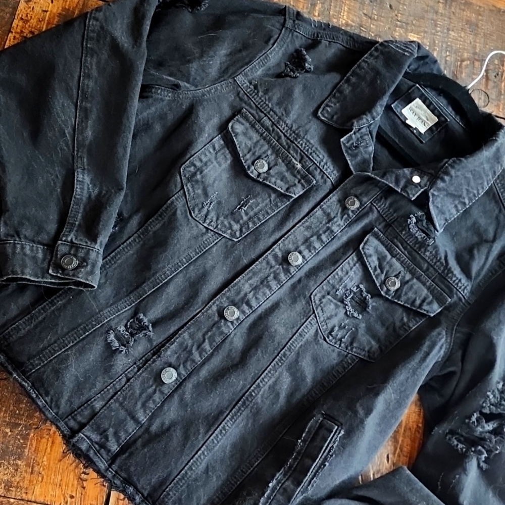 Frayed Jean Jacket